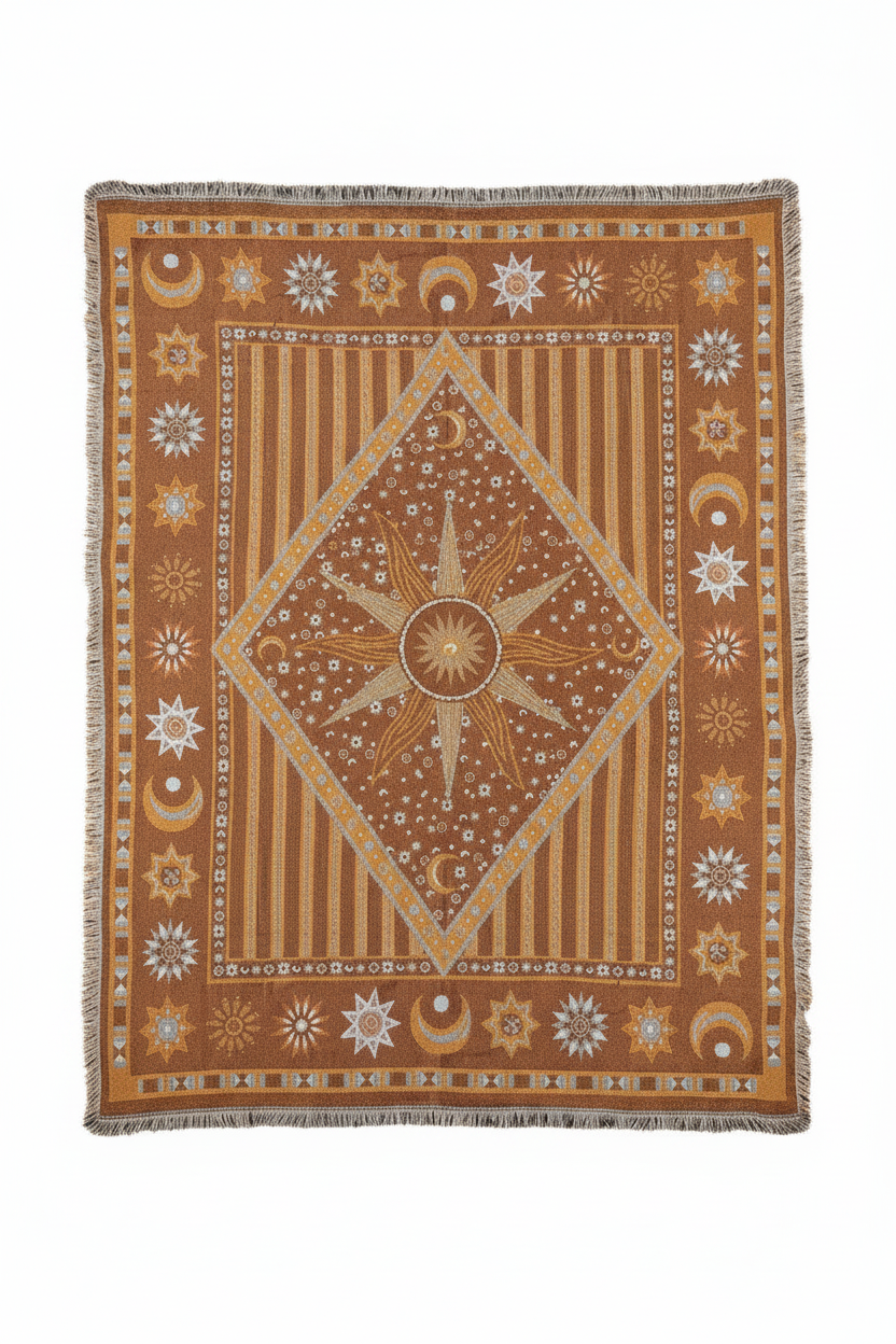 Celestial Throw — White BG Flatter