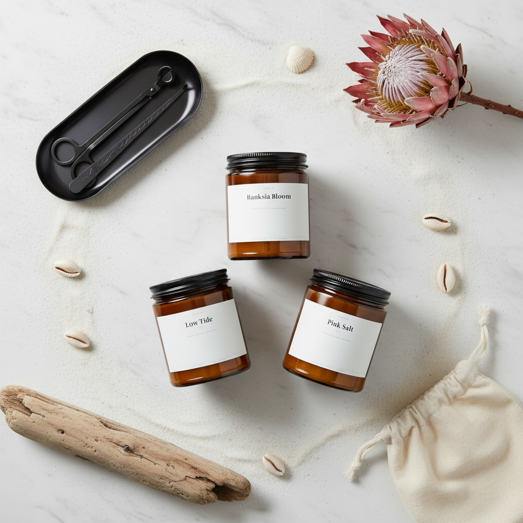 The Shoreline Flat Lay - Fixed Labels